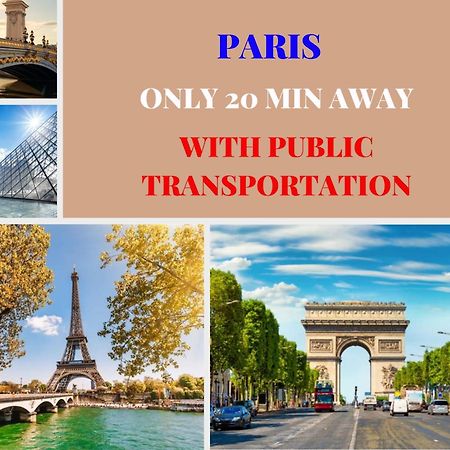 ドランシーL'Eiffel - Self Checking, 20Min From Parisアパートメント エクステリア 写真